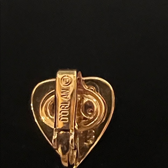 Hard to find! D’Orlan Colorful Heart Stud Earrings - Picture 3 of 3